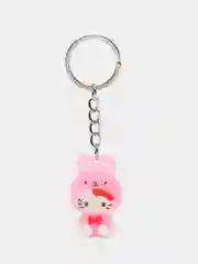 Розовый брелок My Melody, Kuromi, Sinnamoroll