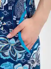 Голубой халат женский домашний, Lilians