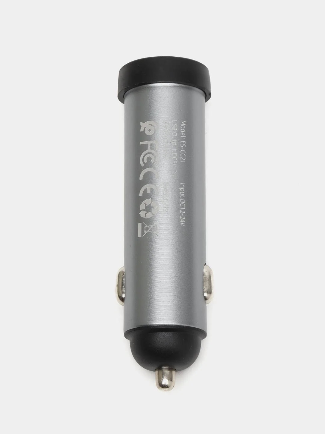 Автомобильное зарядное устройство, блок питания USB Earldom ES-CC21, удлиненный корпус