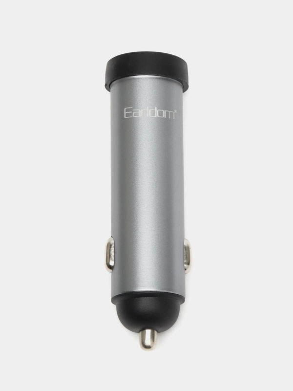 Автомобильное зарядное устройство, блок питания USB Earldom ES-CC21, удлиненный корпус