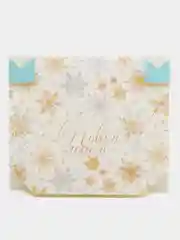 Ледяной коробка подарочная новогодняя "Новый год", 14*14*3,5см