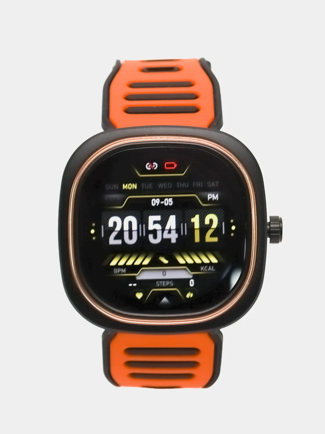Умные часы BandRate Smart BRSD11BBY с фитнес-трекером, ЧСС, женским календарем