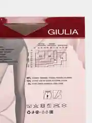 Карамельный колготки женские Giulia Infinity 70