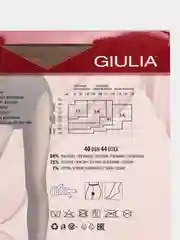 Белый колготки Giulia Infinity 40 Comfort