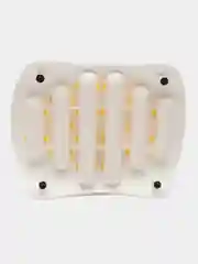 Белый массажер для 2 ступней