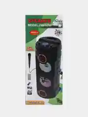 Алый колонка портативная ZQS, 10 видов , беспроводная, Bluetooth, с микрофоном