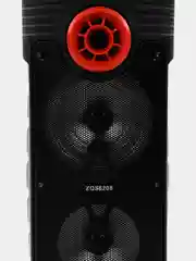 Алый колонка портативная ZQS, 10 видов , беспроводная, Bluetooth, с микрофоном