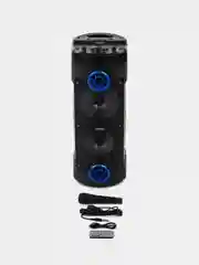 Голубой колонка портативная ZQS, 10 видов , беспроводная, Bluetooth, с микрофоном
