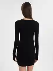 Черный платье женское, вечернее, мини