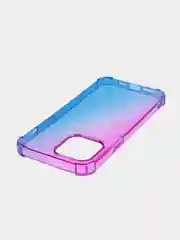 Фиолетовый противоударный чехол BROSCORP для Apple iPhone 13 Pro Max силиконовый с усиленными углами