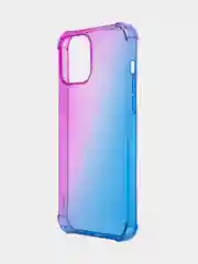 Фиолетовый противоударный чехол BROSCORP для Apple iPhone 13 Pro Max силиконовый с усиленными углами