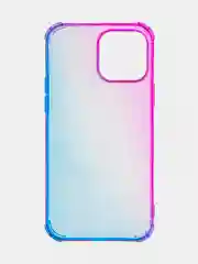 Фиолетовый противоударный чехол BROSCORP для Apple iPhone 13 Pro Max силиконовый с усиленными углами