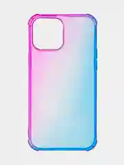 Фиолетовый противоударный чехол BROSCORP для Apple iPhone 13 Pro Max силиконовый с усиленными углами