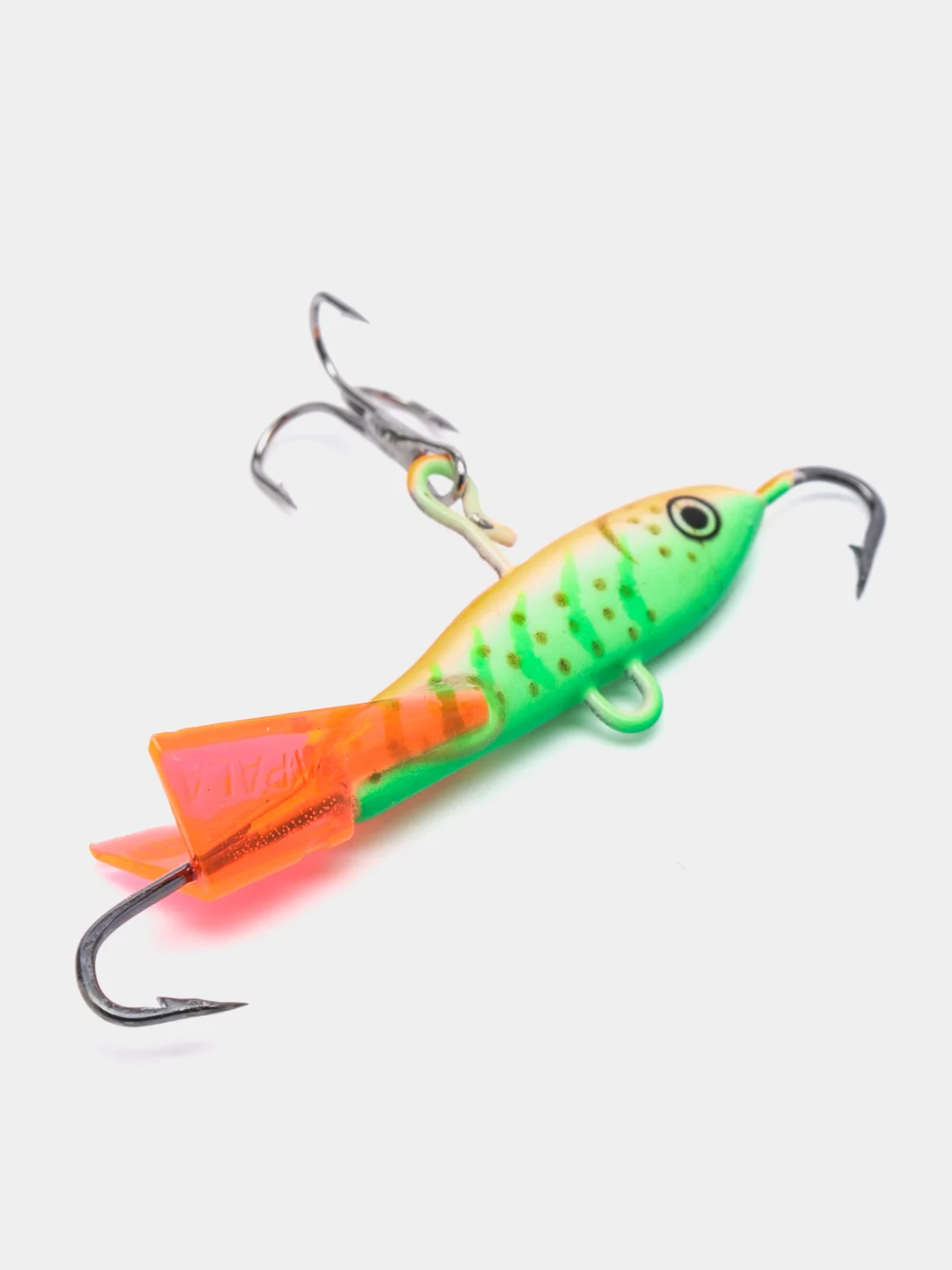 Бирюзовый балансир рыболовный, для зимней рыбалки "RAPALA" W-GTU для зимних удочек