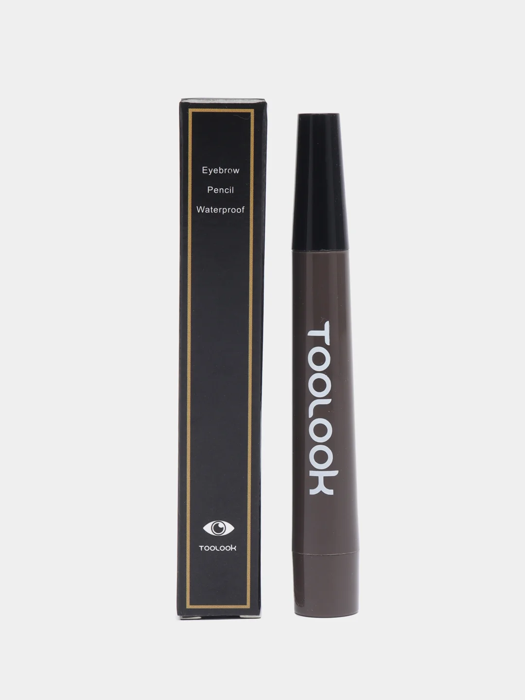 Серый карандаш для бровей TooLook, с эффектом микроблейдинга, водостойкий маркер