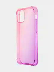 Розовый противоударный чехол BROSCORP для Apple iPhone 13 mini силиконовый с усиленными углами