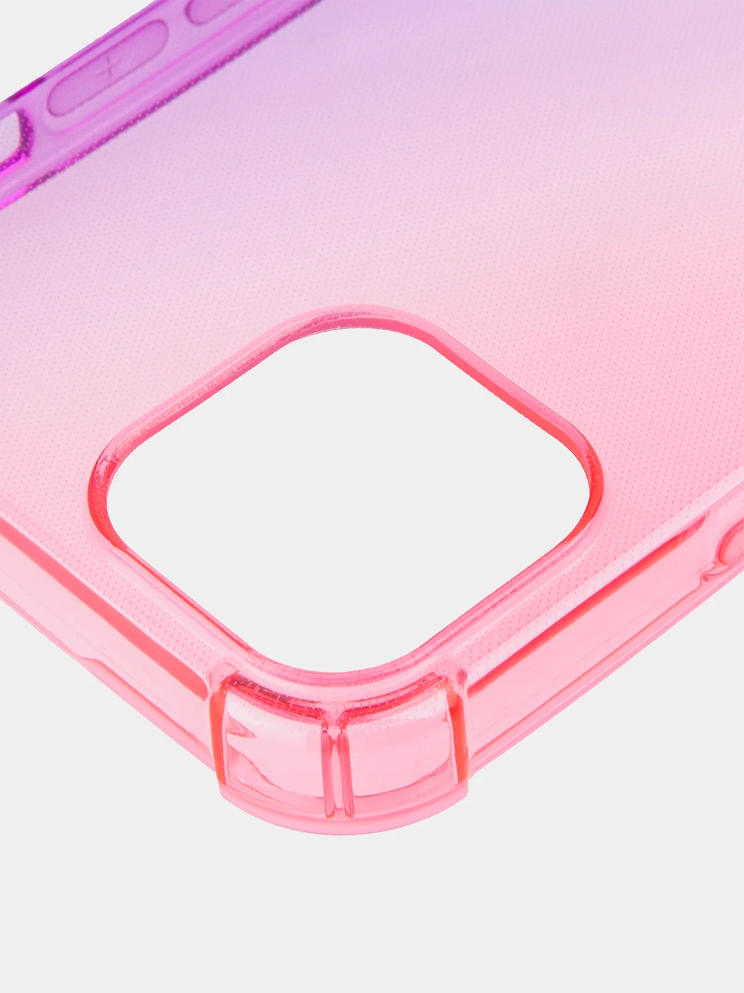 Розовый противоударный чехол BROSCORP для Apple iPhone 13 mini силиконовый с усиленными углами