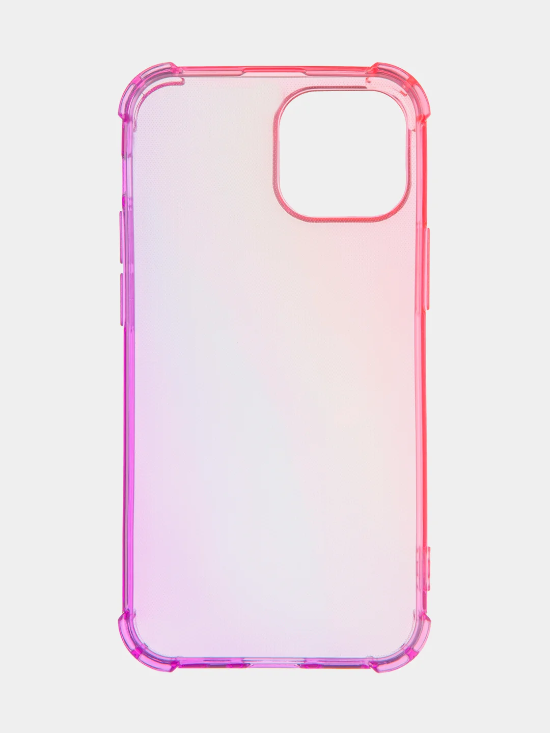Розовый противоударный чехол BROSCORP для Apple iPhone 13 mini силиконовый с усиленными углами