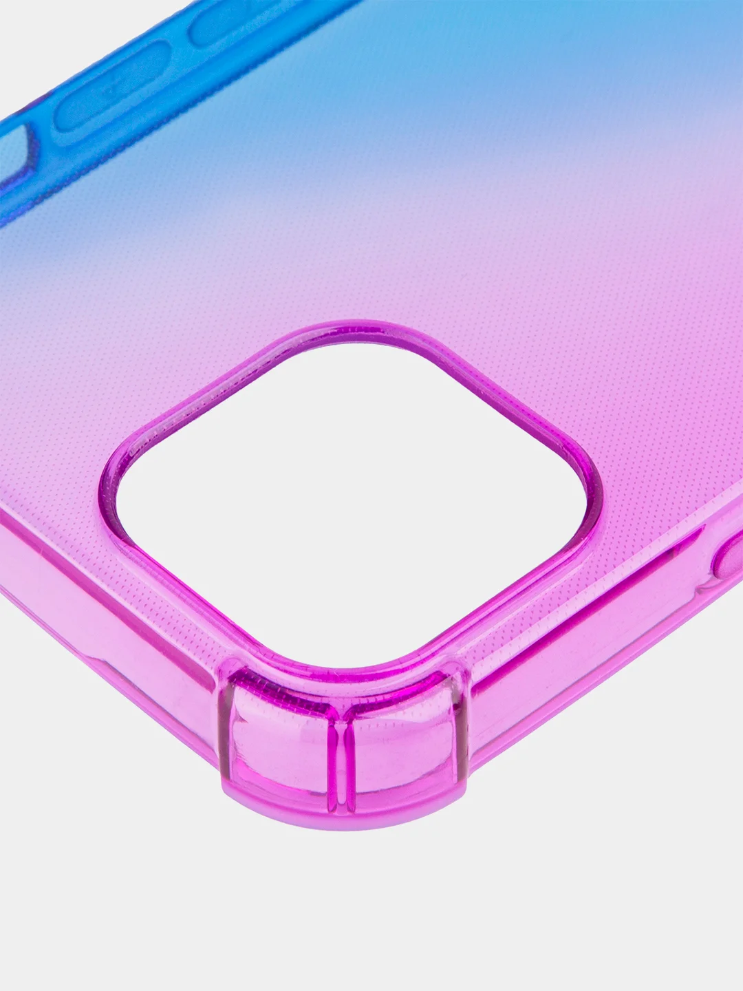 Фиолетовый противоударный чехол BROSCORP для Apple iPhone 13 mini силиконовый с усиленными углами