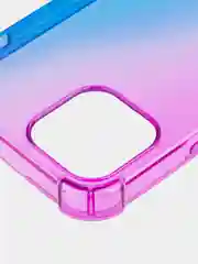 Фиолетовый противоударный чехол BROSCORP для Apple iPhone 13 mini силиконовый с усиленными углами