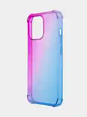 Фиолетовый противоударный чехол для Apple iPhone 13 Pro силиконовый BROSCORP с усиленными углами