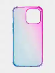 Фиолетовый противоударный чехол для Apple iPhone 13 Pro силиконовый BROSCORP с усиленными углами