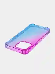 Фиолетовый противоударный чехол для Apple iPhone 13 Pro силиконовый BROSCORP с усиленными углами