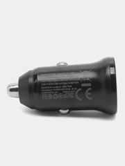 Быстрая зарядка в авто, АЗУ 20w для телефона, устройство в прикуриватель Type-C и USB
