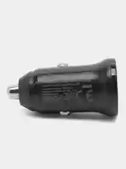 Быстрая зарядка в авто, АЗУ 20w для телефона, устройство в прикуриватель Type-C и USB