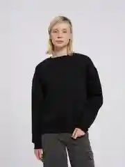Черный свитшот ТВОЕ утепленный без капюшона