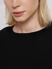Черный свитшот ТВОЕ утепленный без капюшона