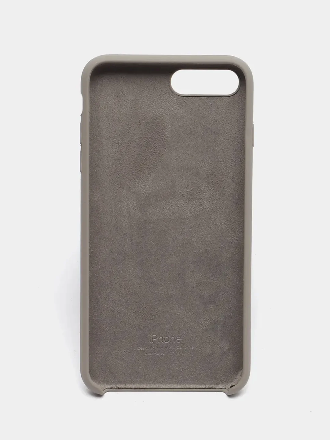 Серый чехол Silicone Case ( Чехол силиконовый ) для iPhone 7/ iPhone 7 plus