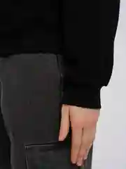 Черный свитшот ТВОЕ повседневный