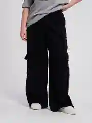 Брюки ТВОЕ широкие карго plus size с боковыми карманами
