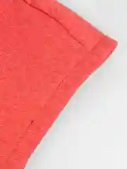 Алый капор с начёсом, капюшон с воротником