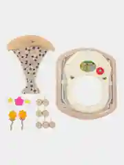 Бежевый ходунки  музыкальные FLY