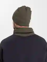 Хаки шапка и снуд для мальчика