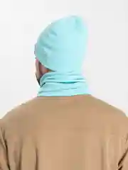 Бирюзовый шапка и снуд для мальчика