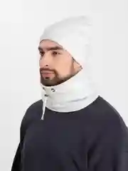 Белый шапка и снуд для мальчика