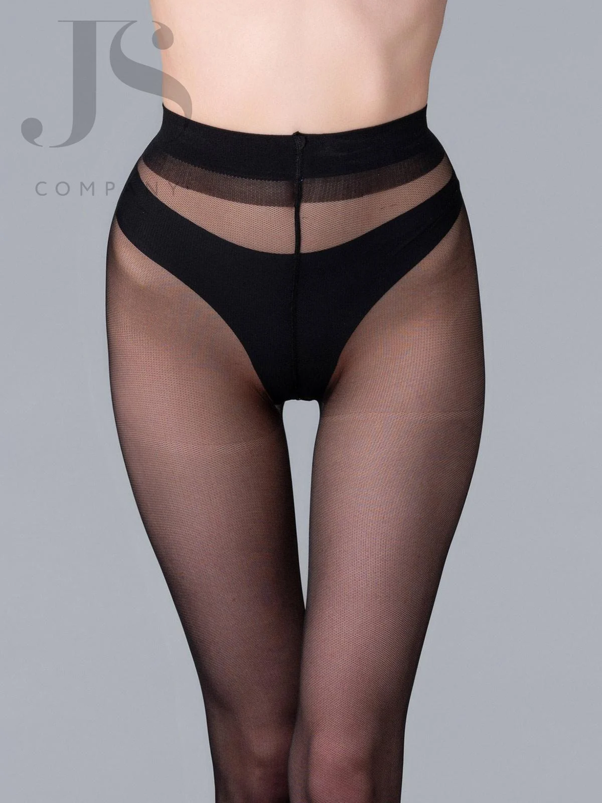 Черный колготки женские Giulia Microtulle 02