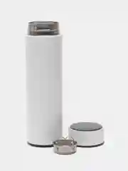 Белый умный термос с сенсорным экраном из нержавеющей стали, 500 мл, "Smart Cup"