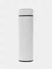 Белый умный термос с сенсорным экраном из нержавеющей стали, 500 мл, "Smart Cup"