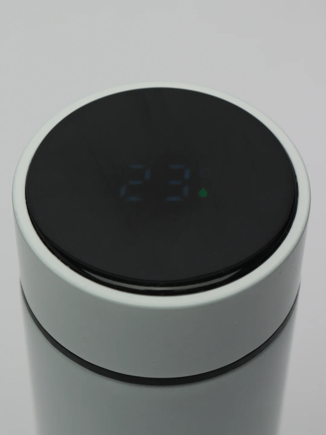 Белый умный термос с сенсорным экраном из нержавеющей стали, 500 мл, "Smart Cup"
