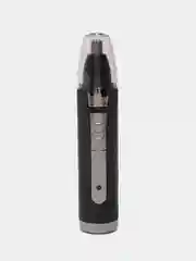 Черный триммер для носа, бороды, бровей и ушей Geemy GM-3109, черный