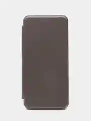Серебряный чехол-книжка для Honor Magic 5 / Хонор Маджик 5