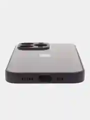 Индиго силиконовый чехол на iPhone 13, 13 Pro, 13 Pro Max, со стеклянной панелью