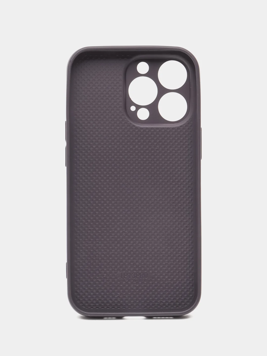 Индиго силиконовый чехол на iPhone 13, 13 Pro, 13 Pro Max, со стеклянной панелью