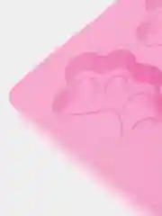Розовый силиконовая форма  для выпекания/поделок/льда/мыла/лапки кошки/Хэллоуин