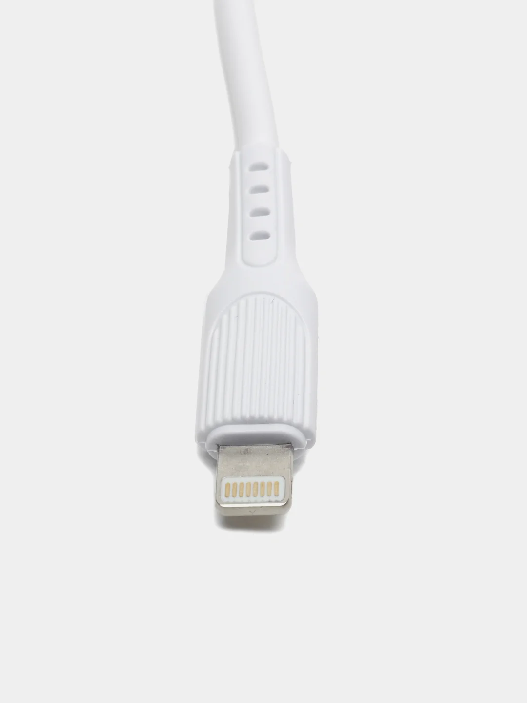 Белый кабель USB micro, Lightning, 25 см, 2,4А с быстрой зарядкой, EC-085M Earldom