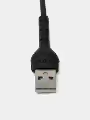 Белый кабель USB-micro, Lightning, 100 см, 2,4А, с быстрой зарядкой, EC-095 Earldom